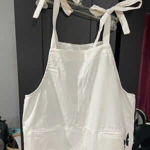 White Jumpsuit with Logo